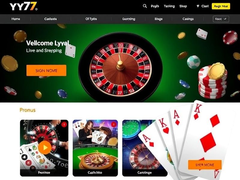 Welcome to YY77, the ultimate online gambling destination. Discover real money casino games, exclusive promotions, expert strategies, and secure betting options on yy77.com.